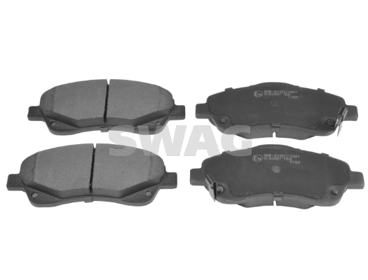 set placute frana,frana disc 81 91 6653 SWAG